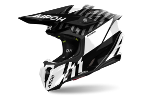 Airoh Twiast3 Thunder black/White Gloss
