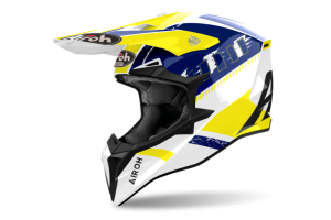 Airoh Wraaap Feel Yellow/Blue gloss