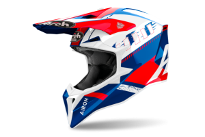 Airoh Wraaap Feel Blue/Red Gloss