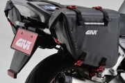 GIVI - COPPIA BORSE LATERALI WATERPROOF NERE - 15+15 L