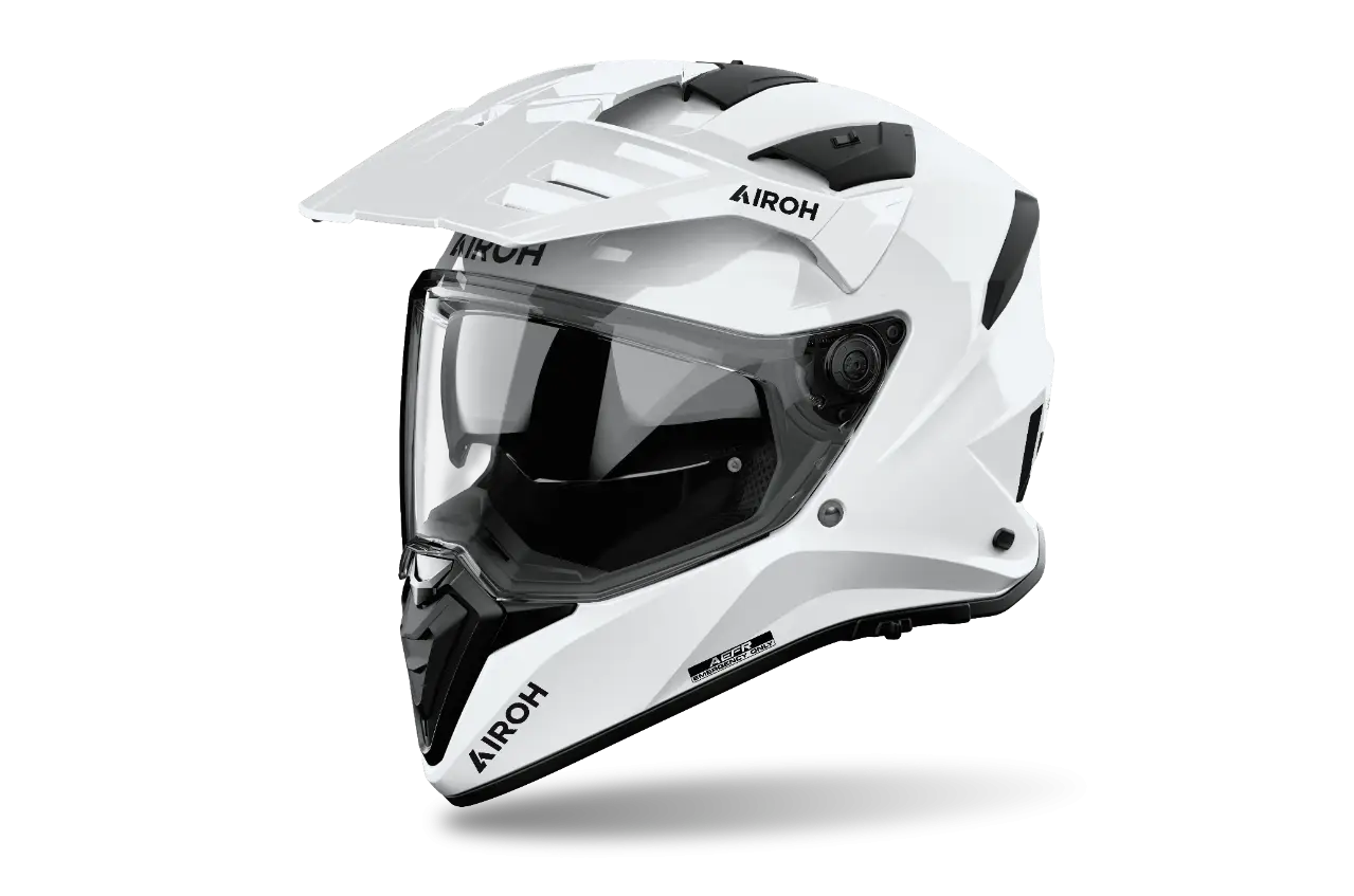 CASCO DUAL – BANDIT BIANCO LUCIDO