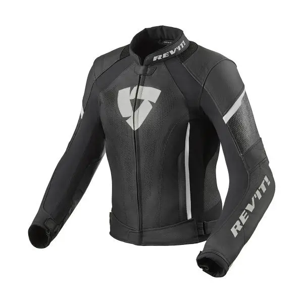 Giacca pelle lady sportiva