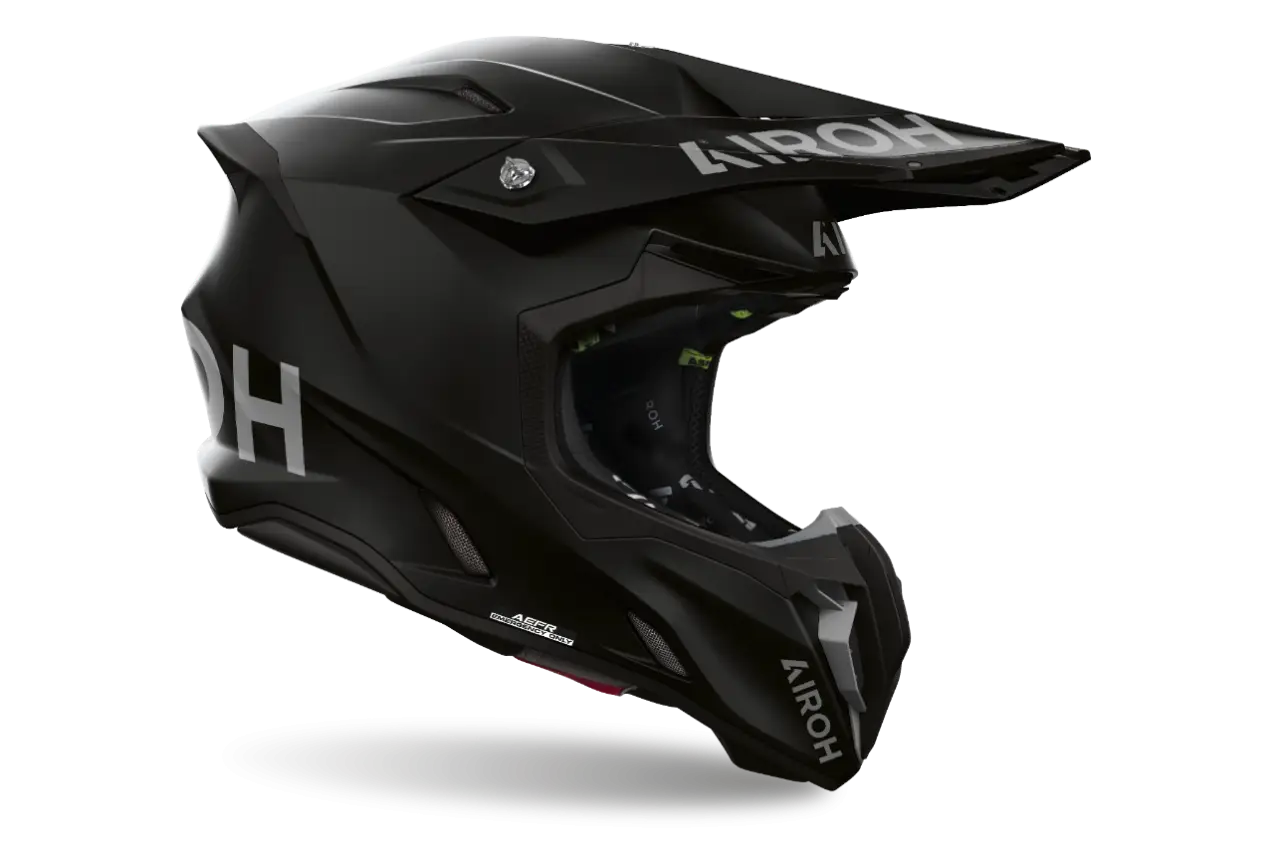 CASCO CROSS – TWIST 3 NERO OPACO