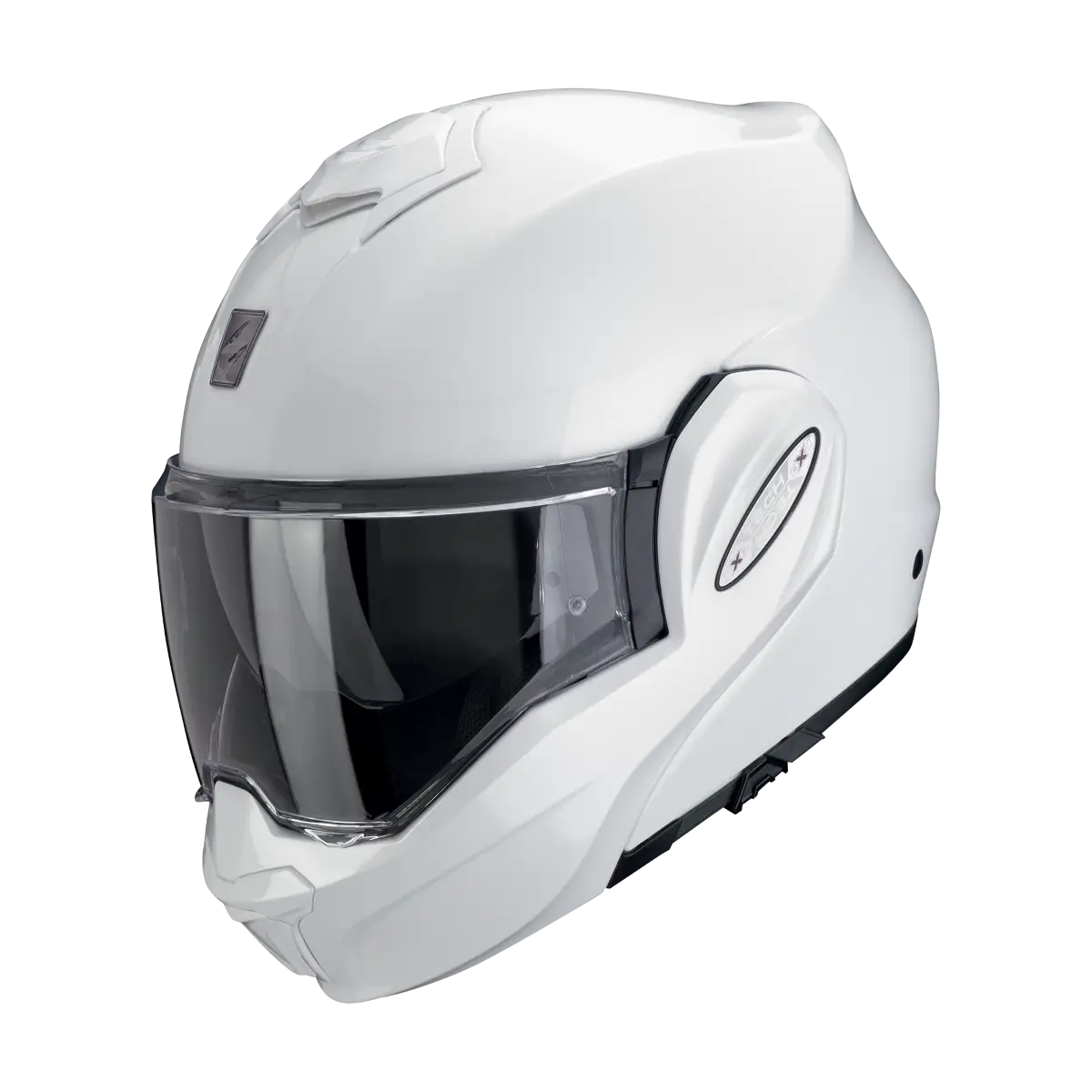CASCO FLIP UP – EXO-TECH EVO BIANCO LUCIDO