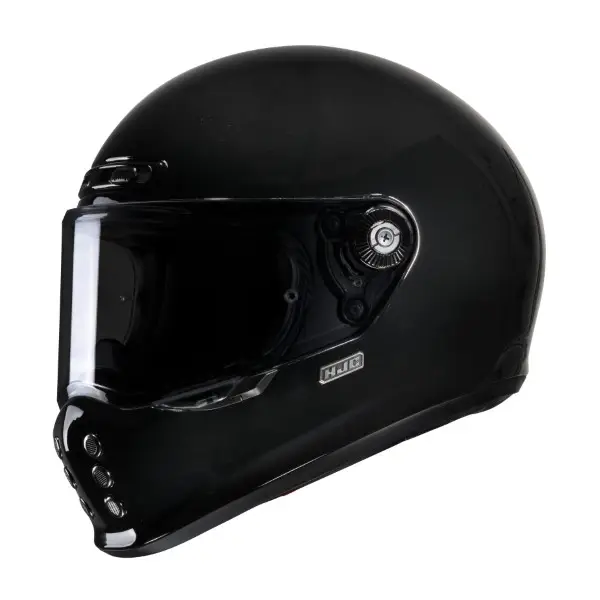 CASCO INTEGRALE – V10 – NERO LUCIDO