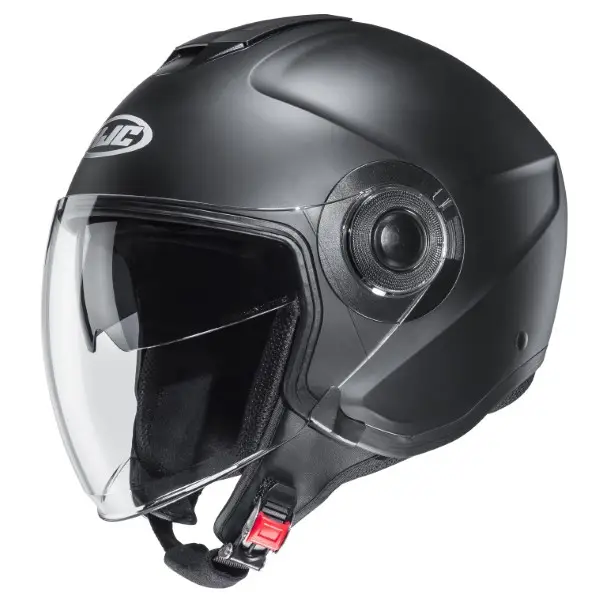 CASCO DEMI JET – I40  NERO OPACO