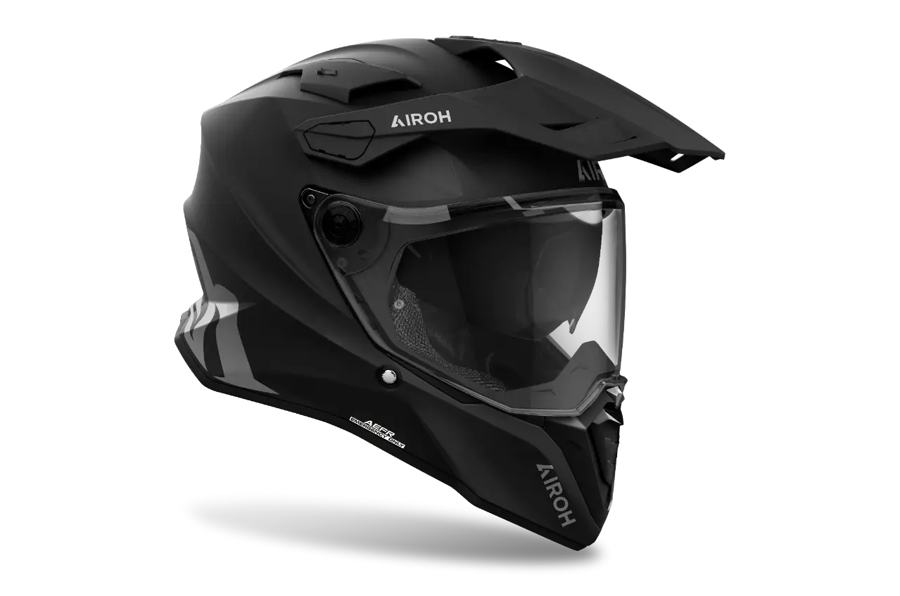 CASCO DUAL – COMMANDER 2 NERO OPACO