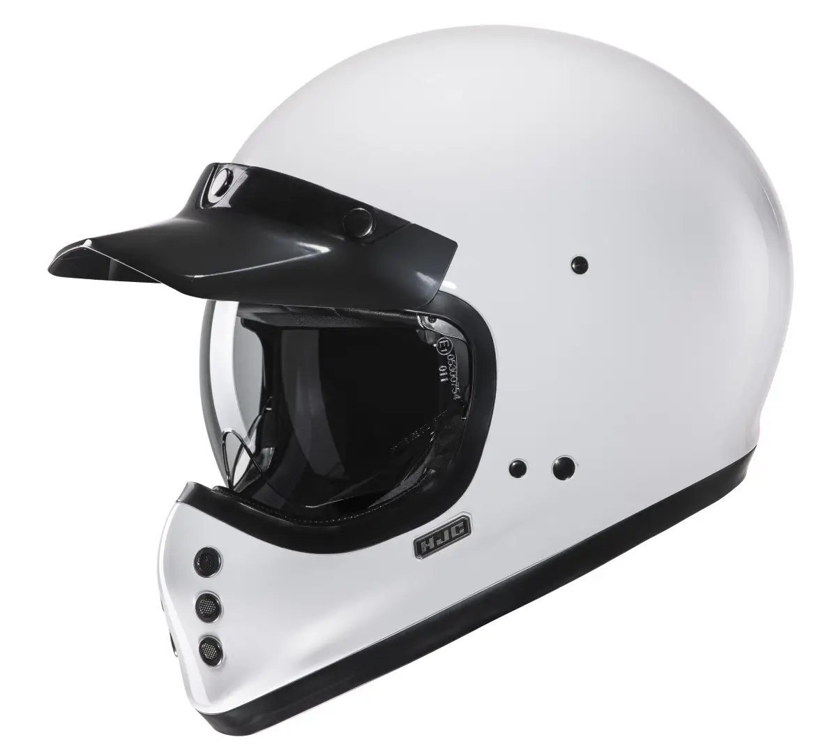 CASCO INTEGRALE – V60 – BIANCO LUCIDO