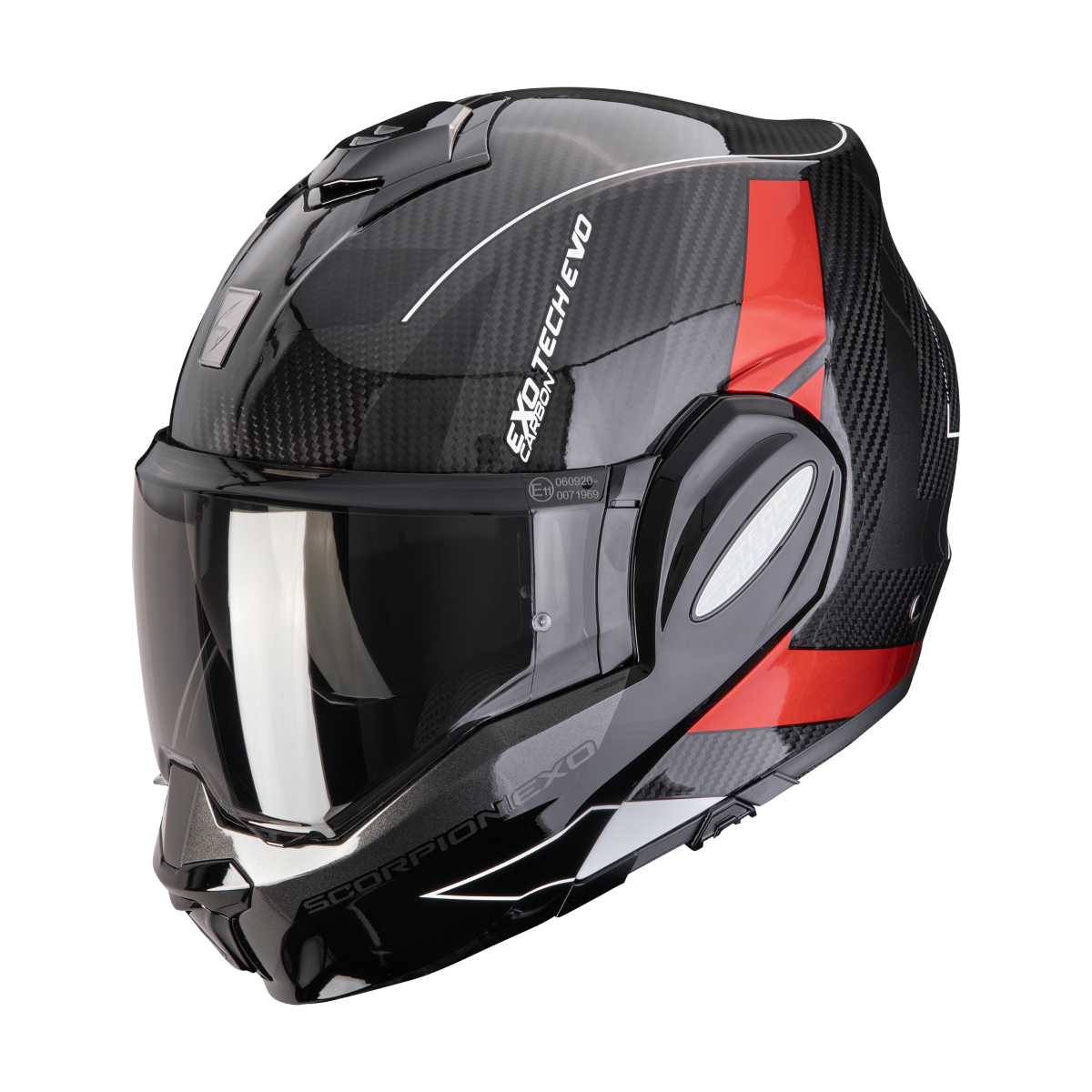 CASCO FLIP UP – EXO-TECH EVO CARBON CAD
