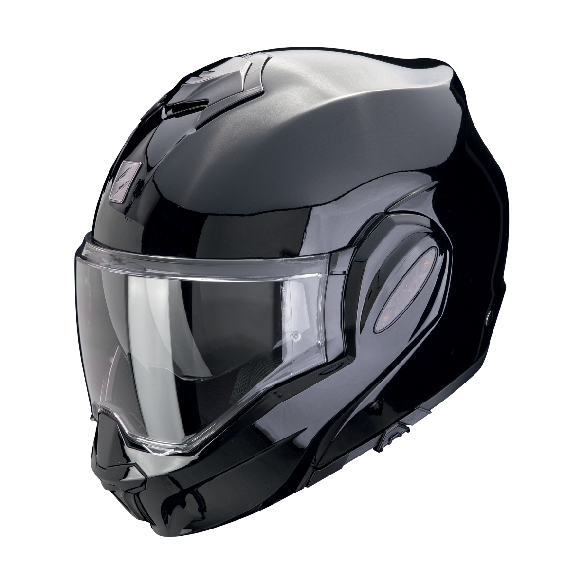 CASCO FLIP UP – EXO-TECH EVO NERO LUCIDO