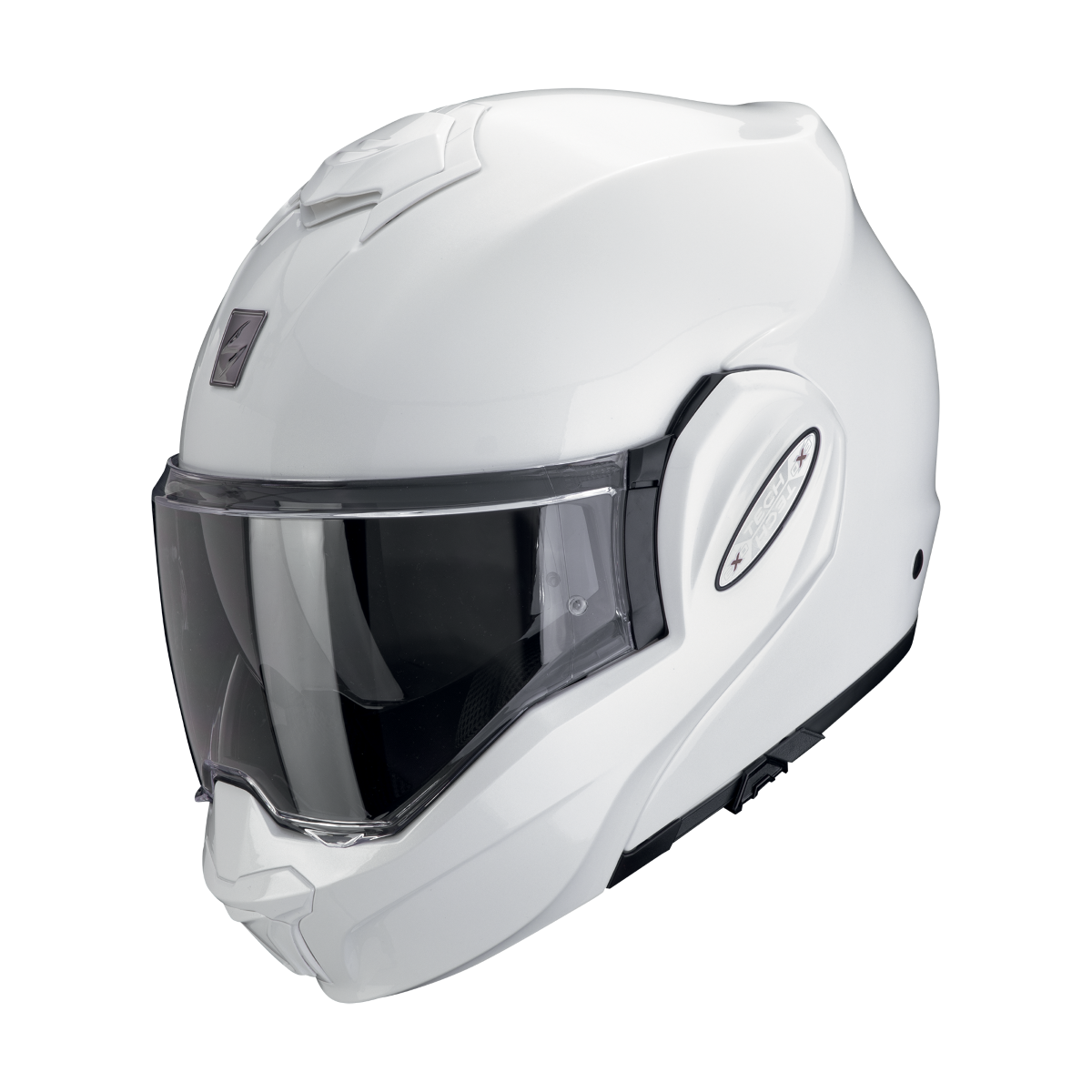CASCO FLIP UP – EXO-TECH EVO BIANCO LUCIDO