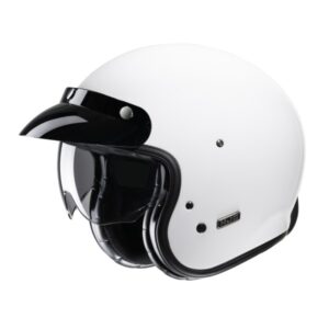 CASCO BULLIT JET - V31 - BIANCO LUCIDO