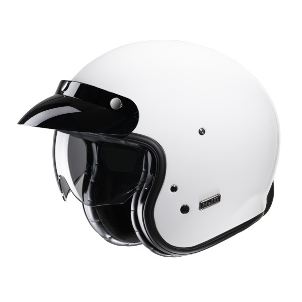 CASCO BULLIT JET – V31 – BIANCO LUCIDO