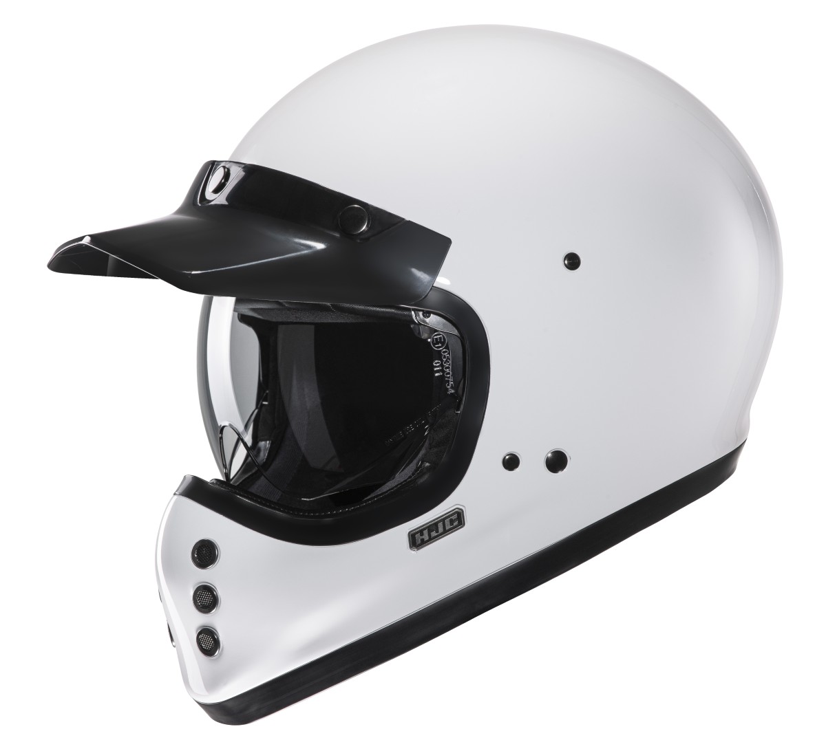 CASCO INTEGRALE – V60 – BIANCO LUCIDO