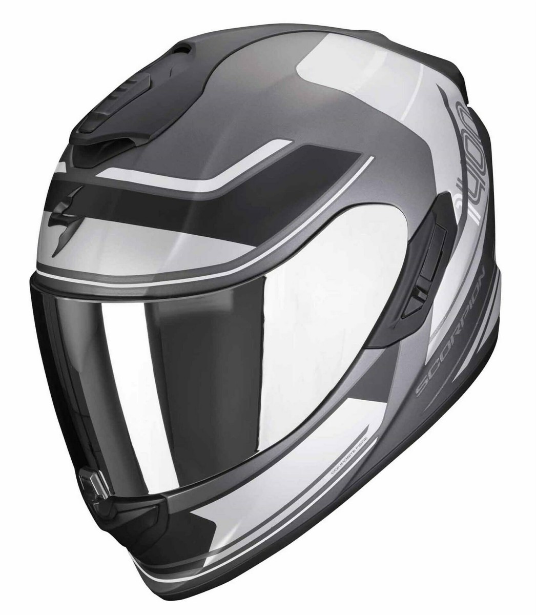 Casco integrale con visierino