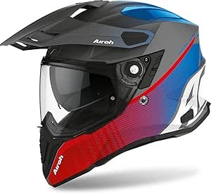Casco Fuoristrada con visiera e visierino interno
