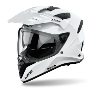 CASCO DUAL - BANDIT BIANCO LUCIDO