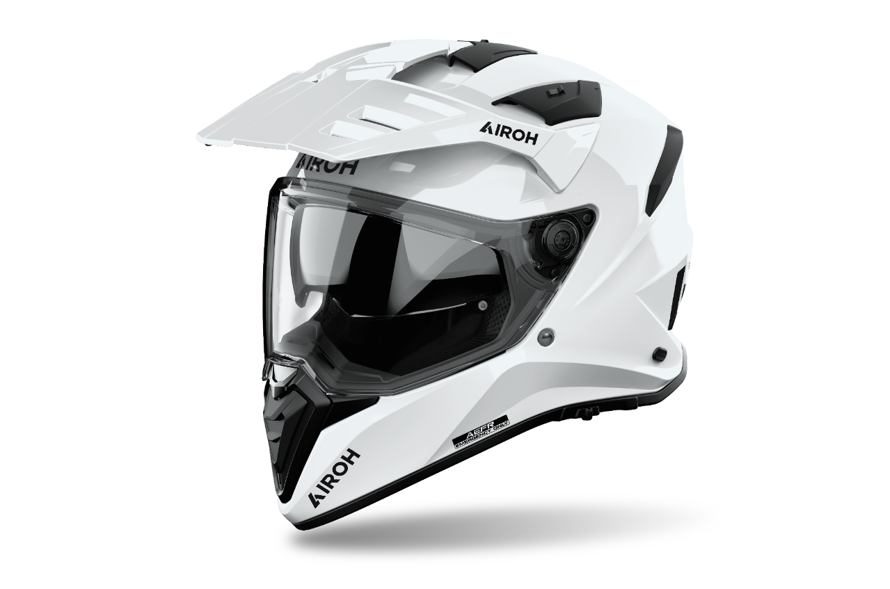 CASCO DUAL – BANDIT BIANCO LUCIDO