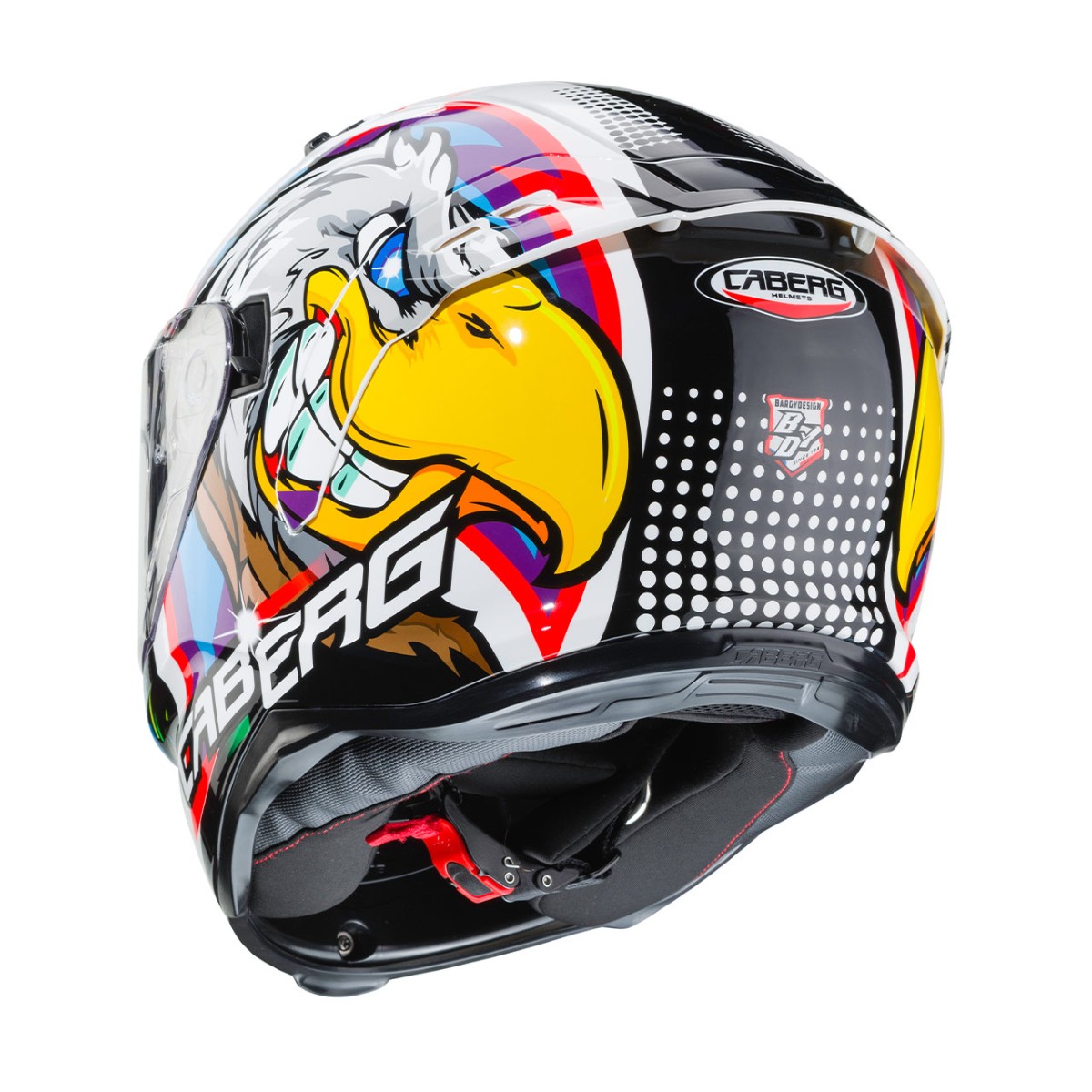 Casco integrale con visierino