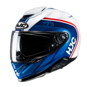 casco integrale con visierino