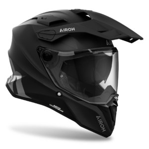 CASCO DUAL - COMMANDER 2 NERO OPACO