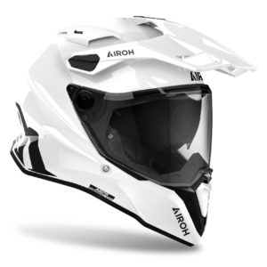 CASCO DUAL - COMMANDER 2 BIANCO LUCIDO