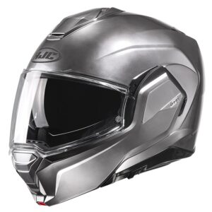 Casco flip-up con visierino doppia omologazione